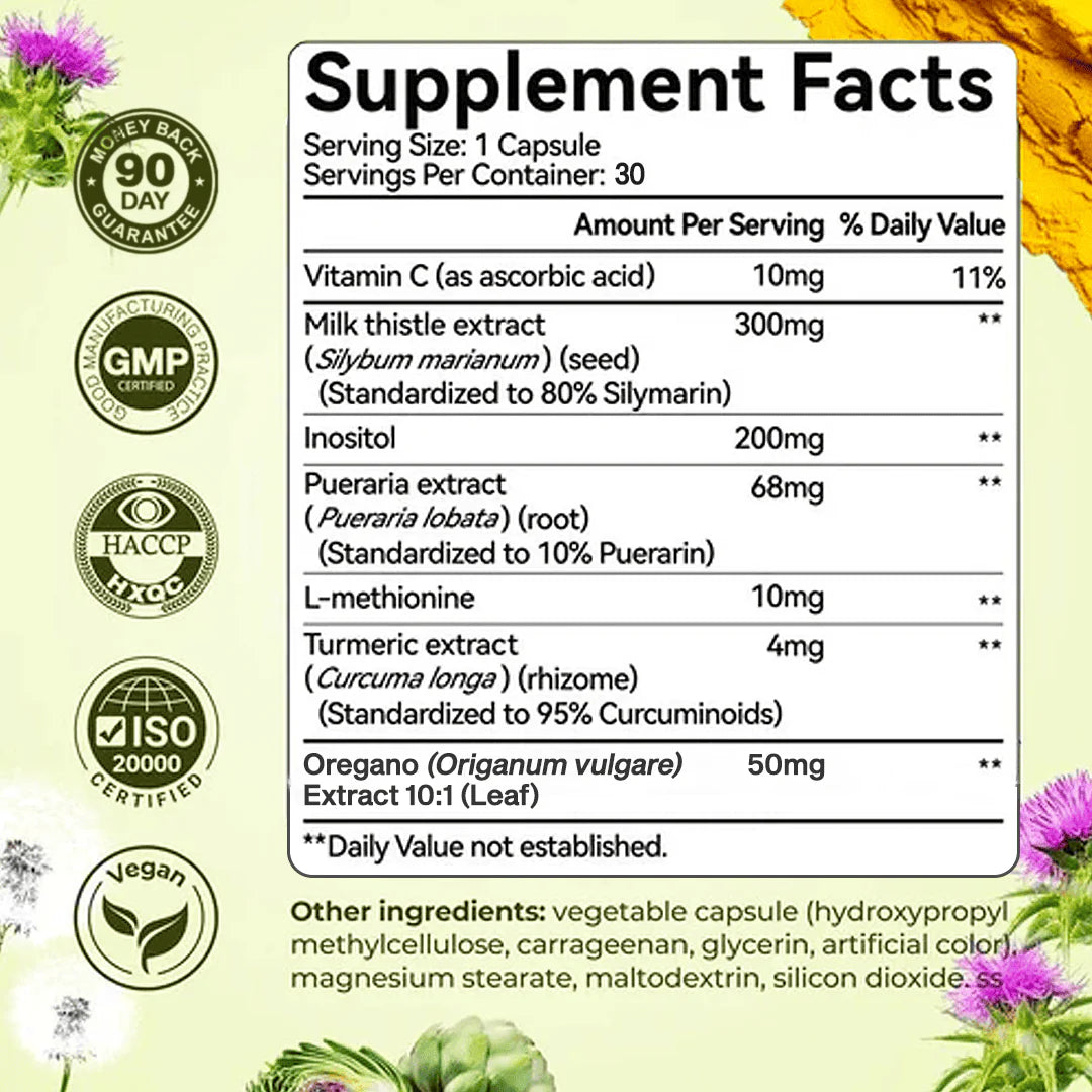 Milk Thistle Capsules